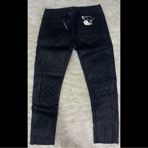 G Star Raw Leather Pants